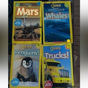 National Geographic Kids Book Set - Yellow Covers